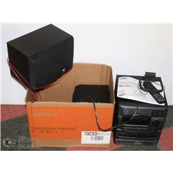 JVC COMPACT COMPONENT SYSTEM INCL DVD, RADIO