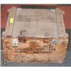 Image 1 : 1953 BLACK POWDER WOOD BOX.