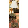 Image 1 : VINTAGE UNIQUE DOUBLE PULL STRING FLOOR LAMP