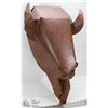 Image 1 : BISON WALL HEAD - RUSTIC METAL 18"X13"