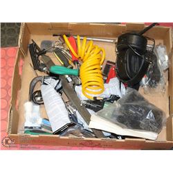 ESTATE LOT OF TOOLS INCL LINCOLN 150PSI AIR, FILES