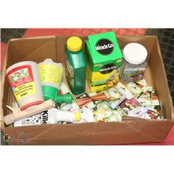 LOT OF DIFFERENT ORGANIC SEEDS WITH GARDENING