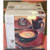 Image 1 : NEW 16-PC GIBSON ELITE DISHWARE SET -