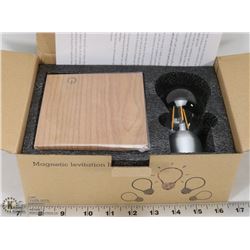 SILVER MAGNETIC LEVITATION LIGHT BULB NEW IN BOX