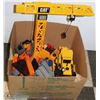 Image 1 : BOX W/MEGA BLOCKS CAT TOWER CRANE,