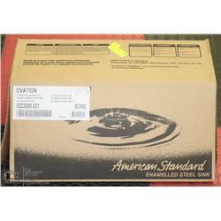 NEW COUNTERTOP OVAL BATHROOM SINK 20"X17" WITH