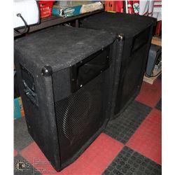 SET OF 2 PA  SYSTEM SPEAKERS 400WATTS