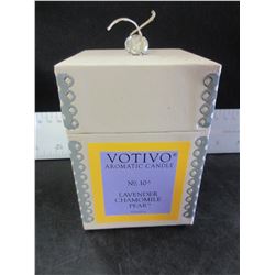 New Votivo Aromatic Candle No. 10a Lavender Chamomile Pear 6.8oz