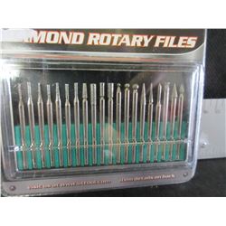 New 20 piece Diamond rotary Files
