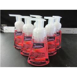 6 New Antibacterial Foaming Pump hand Soap /  Strawberry