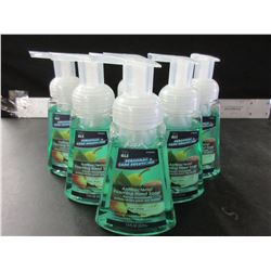 6 New Antibacterial Foaming Pump hand Soap / Pear