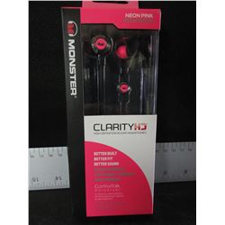 New Monster High Definition HD Headphones