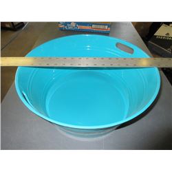 New Blue plastic Wash Tub