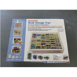 New Assorted Bead Storage Tray / 45 piece