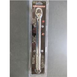 New Powerbuilt 3/8 drive Micrometer Torque Wrench / 10 - 80 ft lbs