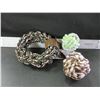 Image 1 : 3 New Braided Rope dog toys