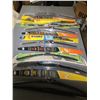 Image 1 : Flat full of New Wiper Blades / 12" - 14" - two 16" & two 18" / 6 blades in total