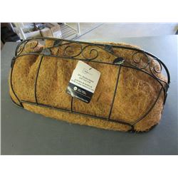 New 24inch Window Basket with Coco Liner