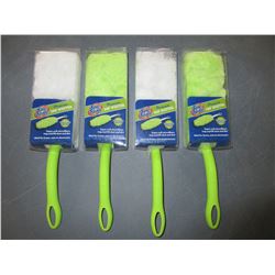 4 New Spic & Span 360deg Premium Duster / super soft microfiber traps dust