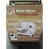 Image 1 : Meat Slicer / 150 watt motor / 7.5" serrated stainless steel blade / strong