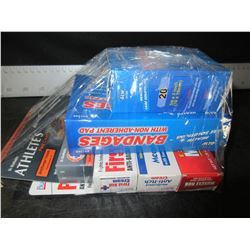 Bundle of First Aid Items / 120 Bandages 20 waterproof / Anti-Itch / First Aid Cream
