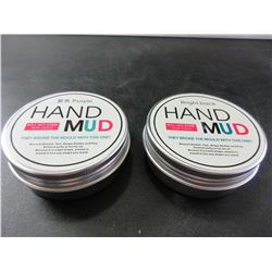 2 Magnetic Silly Putty / blue & gold