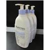 Image 1 : 3 New Aveeno stress relief Lotion / 18floz pump bottles