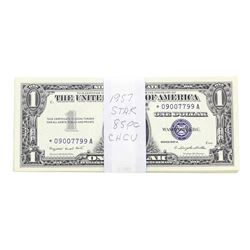 Lot of (85) 1957 $1 Silver Certificate STAR Notes