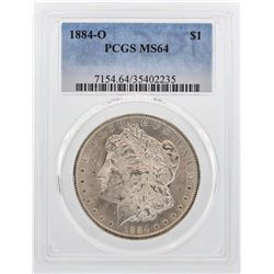 1884-O $1 Morgan Silver Dollar Coin PCGS MS64