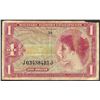Image 2 : Series 641 MPC $1 Note Signed by Pinup Lana Turner US Railroad Tour WWII