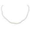 Image 1 : 6.5-7MM Cultured Pearl Necklace With Silver Clasp