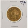 Image 1 : 1886-S $10 Liberty Head Eagle Gold Coin