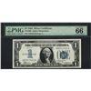 Image 1 : 1934 $1 Funnyback Silver Certificate Note Fr.1606 PMG Gem Uncirculated 66EPQ