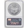 Image 2 : 2007-W $1 American Silver Eagle Coin NGC MS70 Early Releases