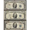 Image 1 : Lot of (3) 1953 $10 Silver Certificate Notes