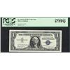 Image 1 : 1957B $1 Silver Certificate STAR Note Fr.1621* PCGS Superb Gem New 67PPQ