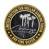 Image 2 : .999 Silver The Mirage Las Vegas, Nevada $10 Casino Limited Edition Gaming Token