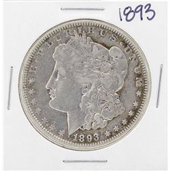 1893 $1 Morgan Silver Dollar Coin