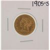 Image 1 : 1905-S $5 Liberty Head Half Eagle Gold Coin
