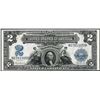 Image 1 : 1899 $2 Mini Porthole Silver Certificate Note