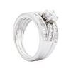 Image 3 : 14KT White Gold 1.27 ctw Diamond Ring