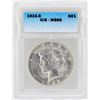 Image 1 : 1923-S $1 Peace Silver Dollar Coin ICG MS65