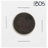 Image 1 : 1805 Draped Bust Half Cent Coin