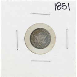1851 Three Cent Nickel Coin
