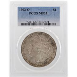 1902-O $1 Morgan Silver Dollar Coin PCGS MS63