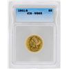 Image 1 : 1901-S $5 Liberty Head Half Eagle Gold Coin ICG MS65