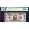 Image 1 : FINEST KNOWN - 1934 $5 Hawaii Federal Reserve Note Mule PMG Superb Gem New 68PPQ