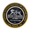 Image 1 : .999 Silver MGM Grand Las Vegas $10 Casino Limited Edition Gaming Token
