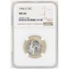 Image 1 : 1946-S Washington Quarter Coin NGC MS66
