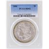 Image 1 : 1886 $1 Morgan Silver Dollar Coin PCGS MS62